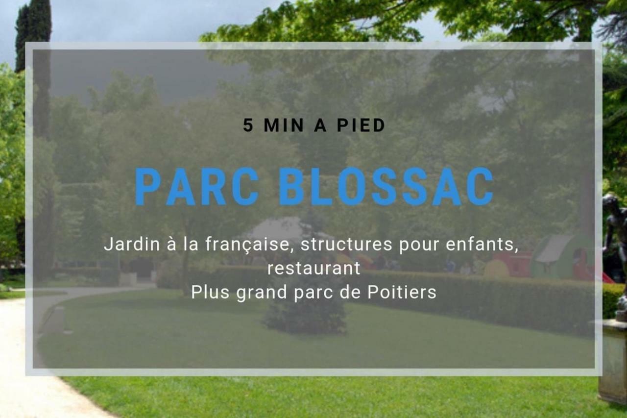 Sejourpoitiers ★ Appartement Lumineux ★ 1 Chambre Separee ★ 300M De La Gare Et Acces Direct Au Coeur Historique Экстерьер фото